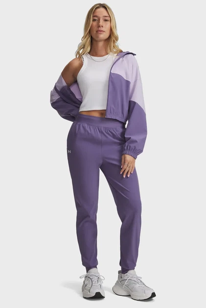 Жіночі спортивні штани UA Rival Hi Rise Woven Pant Under Armour XXL 1382727-520 - зображення 2