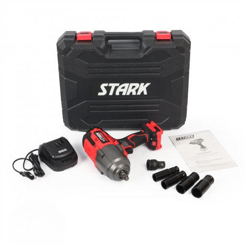 Гайковерт ударний акумуляторний Stark CIW-20100 B Body (210020021) без АКБ - Фото 1 Гайковерт ударний акумуляторний Stark CIW-20100 B Body (210020021) без АКБ - зображення 1