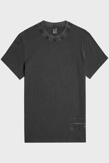 Чоловіча чорна футболка Shipping G-Star RAW XXL D26050,C756 - зображення 7