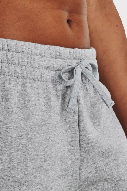 Жіночі світло-сірі спортивні штани UA Rival Fleece Jogger Under Armour S 1379438-012 - Фото 4 Жіночі світло-сірі спортивні штани UA Rival Fleece Jogger Under Armour S 1379438-012 - изображение 4