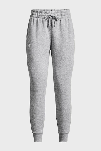 Жіночі світло-сірі спортивні штани UA Rival Fleece Jogger Under Armour S 1379438-012 - Фото 5 Жіночі світло-сірі спортивні штани UA Rival Fleece Jogger Under Armour S 1379438-012 - изображение 5