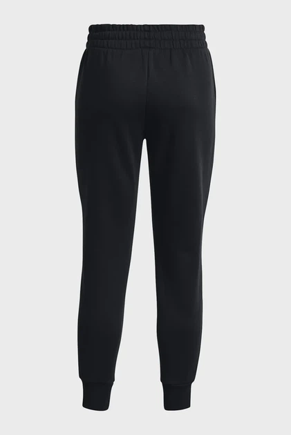 Жіночі чорні спортивні штани UA Rival Fleece Jogger Under Armour S 1379438-001 - изображение 6