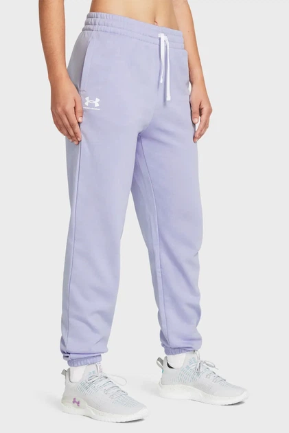 Жіночі бузкові спортивні штани UA Rival Terry Jogger Under Armour XS 1382735-539 - Фото 1 Жіночі бузкові спортивні штани UA Rival Terry Jogger Under Armour XS 1382735-539 - изображение 1