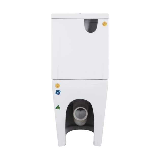 Унитаз напольный Qtap Swan Eco Ultra Quiet с сидением Soft-close 640x360x835 мм QTSWA27W48748 White - изображение 6