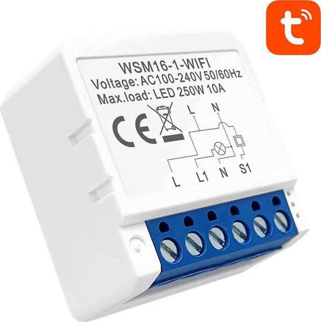 Inteligentny przełącznik Avatto Smart Switch module Wi-Fi (WSM16-W1) - obraz 3