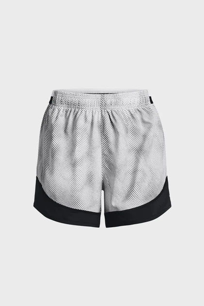 Жіночі сірі шорти у смужку UA W's Ch. Pro Short PRNT Under Armour XS 1381049-011 - изображение 5