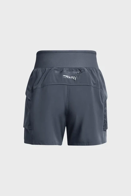 Жіночі темно-сірі шорти UA Trail Run Shorts Under Armour XS 1383360-044 - Фото 5 Жіночі темно-сірі шорти UA Trail Run Shorts Under Armour XS 1383360-044 - изображение 5