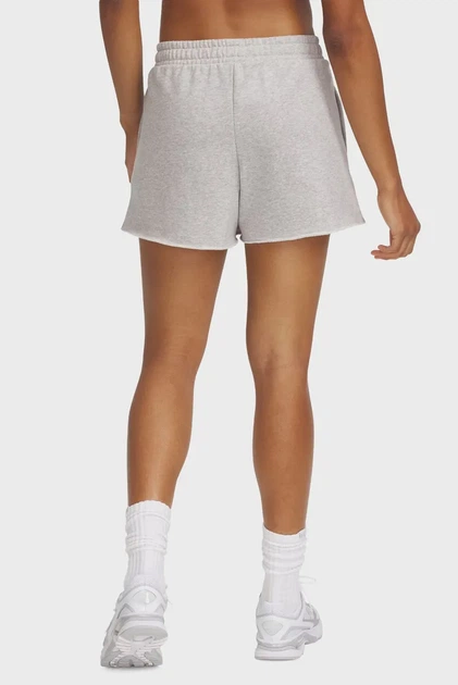 Жіночі сірі шорти UA Rival Terry Short Under Armour XL 1389657-011 - Фото 3 Жіночі сірі шорти UA Rival Terry Short Under Armour XL 1389657-011 - зображення 3