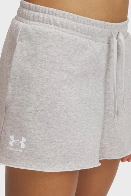 Жіночі сірі шорти UA Rival Terry Short Under Armour XL 1389657-011 - Фото 4 Жіночі сірі шорти UA Rival Terry Short Under Armour XL 1389657-011 - зображення 4