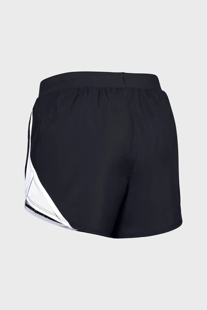Жіночі чорні шорти UA Fly By 2.0 Short-BLK Under Armour XS 1350196-002 - зображення 9
