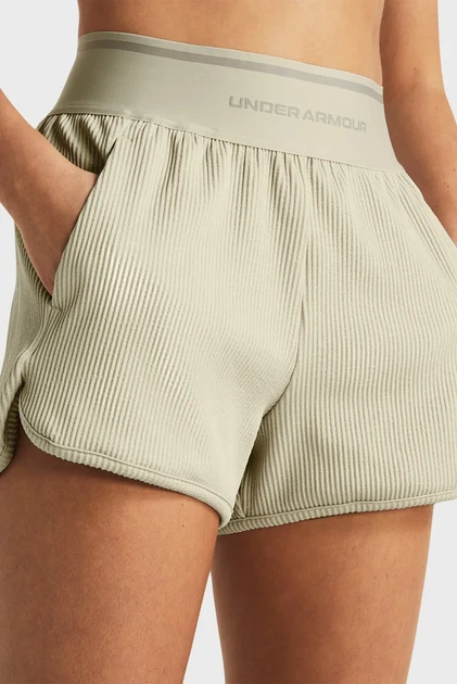 Жіночі бежеві шорти Journey Rib Short Under Armour L 1382733-273 - изображение 4