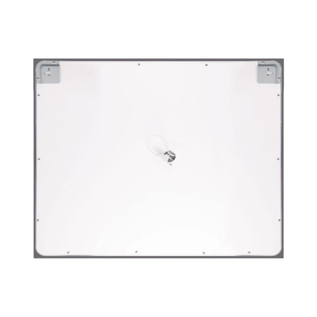Дзеркало Qtap Mideya (DC-F614) 1000х800 з LED-підсвічуванням Touch, з антизапотіванням, з годинником, димером, рег. яскравості - зображення 6