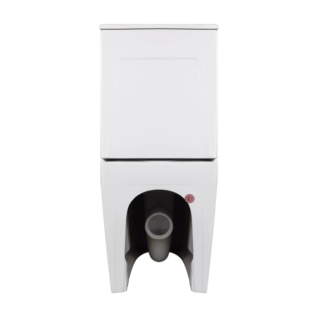 Унитаз-компакт Qtap Scorpio безободковый Ultra Quiet с сиденьем Soft-close QT14222125AUQW - изображение 7
