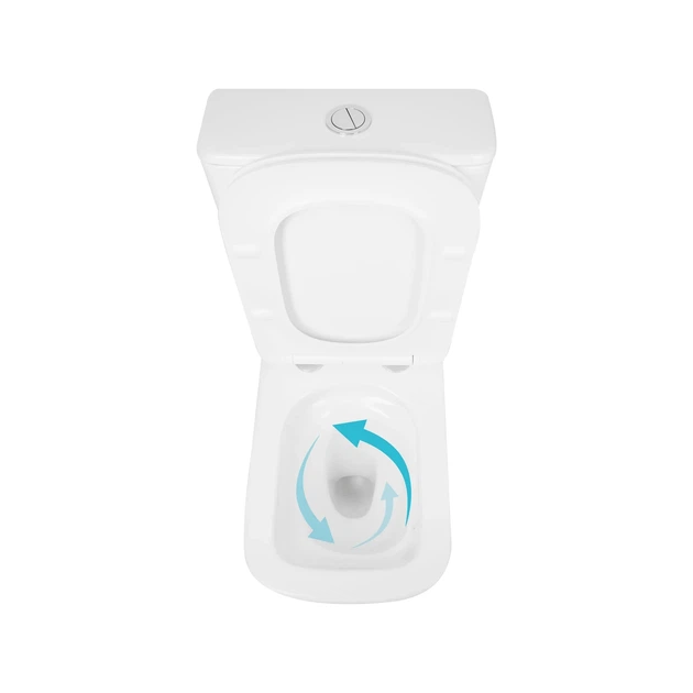 Унитаз напольный Qtap Tern Ultra Quiet безободковый с сиденьем Soft-Close QT17222175AUQ1W White - Фото 6 Унитаз напольный Qtap Tern Ultra Quiet безободковый с сиденьем Soft-Close QT17222175AUQ1W White - изображение 6