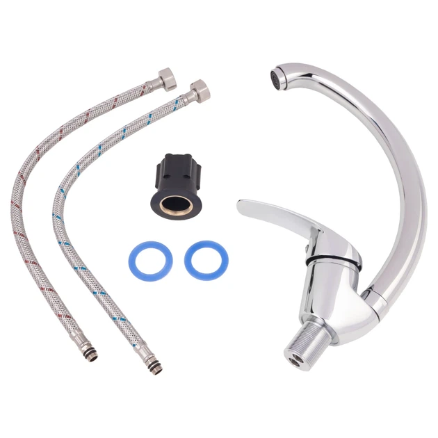 Смеситель для кухни Lidz Mars 008F (k40) LDMAR008FCRM34858 Chrome - Фото 6 Смеситель для кухни Lidz Mars 008F (k40) LDMAR008FCRM34858 Chrome - изображение 6