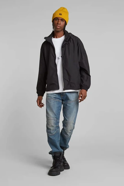 Чоловіча чорна вітровка G-Star RAW L D25382,D712 - зображення 2