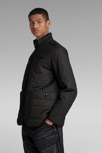 Чоловіча чорна куртка Liner Overshirt G-Star RAW S D23659,4481 - Фото 3 Чоловіча чорна куртка Liner Overshirt G-Star RAW S D23659,4481 - зображення 3