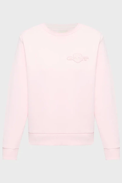 Жіночий рожевий світшот SHIELD C-NECK SWEAT Gant S 4202586 - Фото 1 Жіночий рожевий світшот SHIELD C-NECK SWEAT Gant S 4202586 - изображение 1