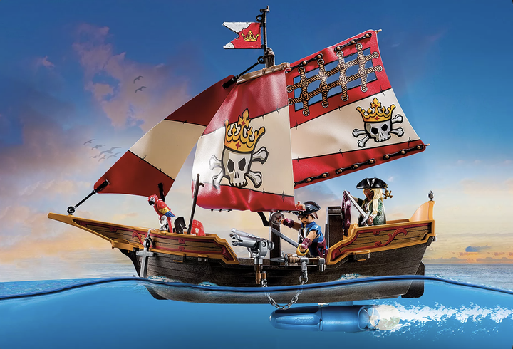 Конструктор Плеймобил Пиратский Корабль PLAYMOBIL Pirate Ship 71418 - Фото 10 Конструктор Плеймобил Пиратский Корабль PLAYMOBIL Pirate Ship 71418 - изображение 10