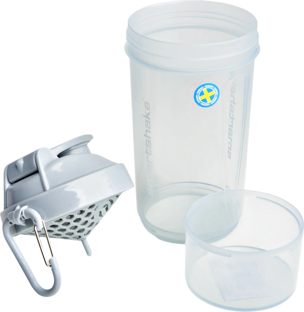 Shaker SmartShake Original2GO One 800 ml Mist Gray (10581301) - obraz 2