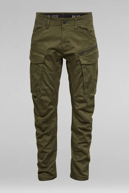 Чоловічі зелені карго Rovic Zip 3D Тapered G-Star RAW 32-32 D02190,5126 - изображение 6