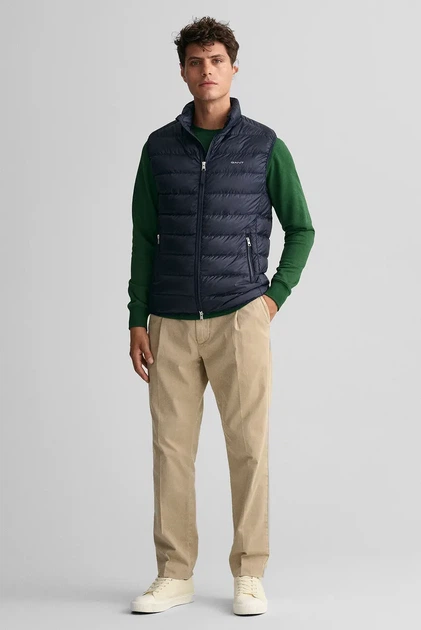 Чоловічий темно-синій пуховий жилет Gant S 7006299 - зображення 2