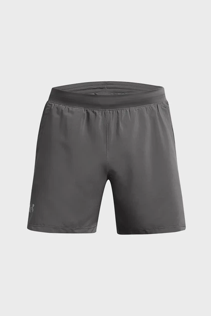 Чоловічі сірі шорти UA LAUNCH 5'' SHORTS Under Armour XS 1382617-025 - Фото 5 Чоловічі сірі шорти UA LAUNCH 5'' SHORTS Under Armour XS 1382617-025 - изображение 5