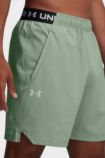 Чоловічі м'ятні шорти Vanish Woven 6in Graphic Sts Under Armour SM 1390054-348 - Фото 4 Чоловічі м'ятні шорти Vanish Woven 6in Graphic Sts Under Armour SM 1390054-348 - зображення 4