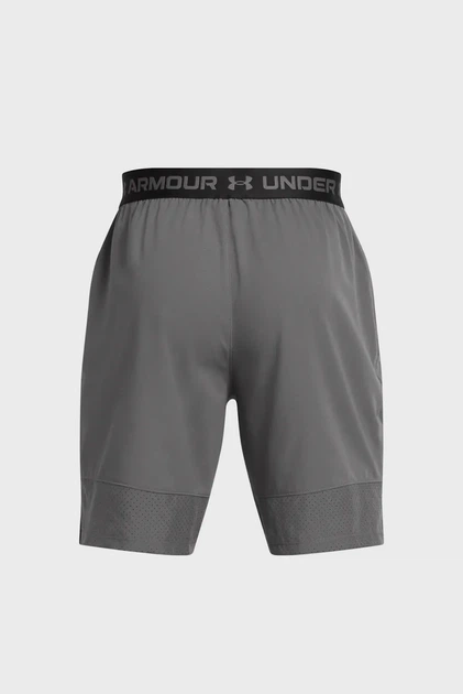 Чоловічі сірі шорти UA Vanish Woven 8in Shorts Under Armour 3XL 1370382-025 - Фото 6 Чоловічі сірі шорти UA Vanish Woven 8in Shorts Under Armour 3XL 1370382-025 - зображення 6