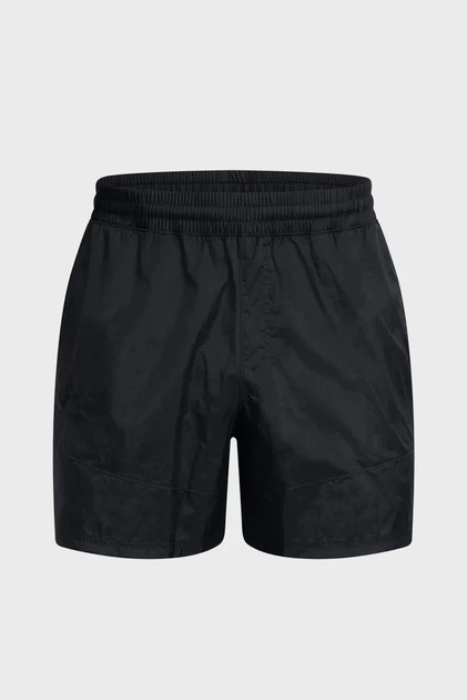 Чоловічі чорні шорти UA M's 96 Terrace Wvn Shorts Under Armour S 1387924-001 - изображение 5