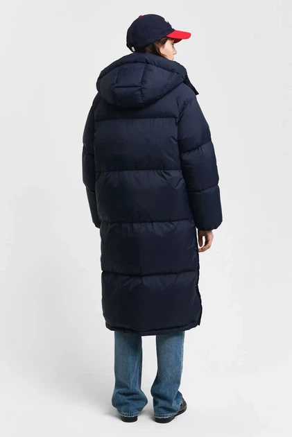 Жіночий темно-синій пуховик FULL LENGTH DOWN COAT Gant S 4751135 - изображение 2