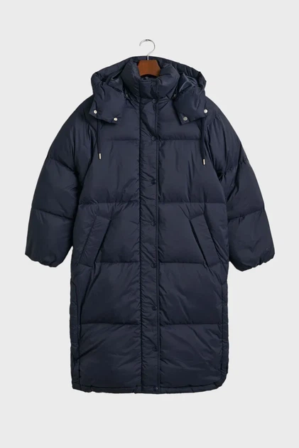 Жіночий темно-синій пуховик FULL LENGTH DOWN COAT Gant S 4751135 - изображение 11