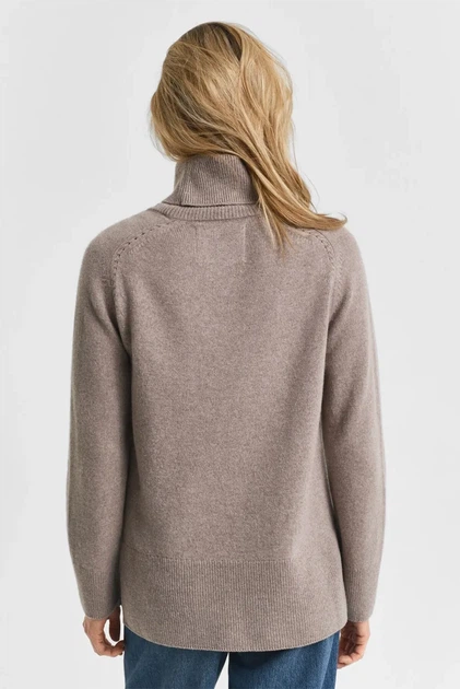 Жіночий бежевий спідниця SOFT WOOL TURTLENECK Gant S 4805377 - зображення 3