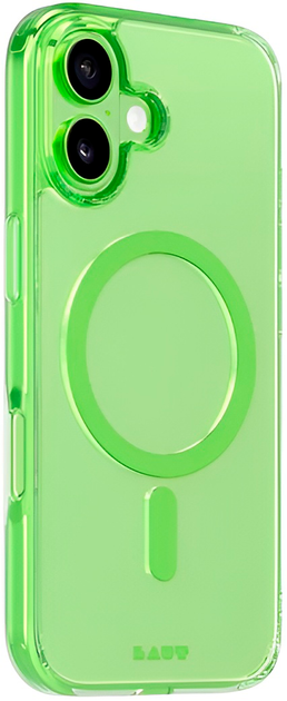 Etui plecki Laut Crystal Fluro do Apple iPhone 17 Light Green (4895206946582) - obraz 2