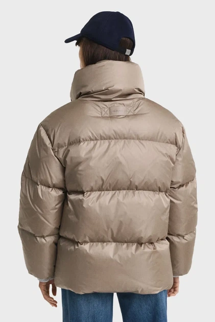 Жіночий бежевий пуховик RELAXED Gant XS 4700398 - изображение 3