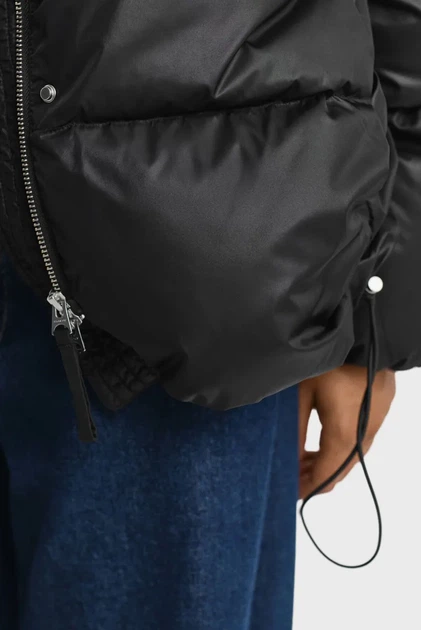 Жіночий чорний пуховик RELAXED Gant XS 4700398 - изображение 5