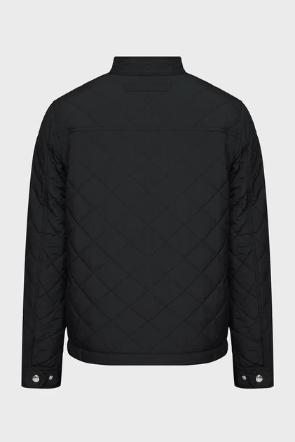 Чоловіча чорна куртка QUILTED WINDCHEATER Gant XXL 7006340 - Фото 8 Чоловіча чорна куртка QUILTED WINDCHEATER Gant XXL 7006340 - изображение 8