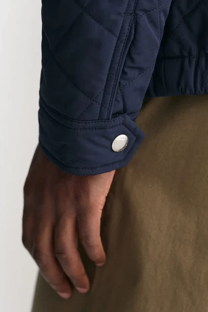 Чоловіча темно-синя куртка QUILTED WINDCHEATER Gant XXL 7006340 - Фото 7 Чоловіча темно-синя куртка QUILTED WINDCHEATER Gant XXL 7006340 - изображение 7
