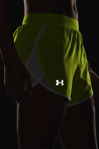 Жіночі салатові шорти UA Fly By 2.0 Short Under Armour S 1350196-370 - Фото 6 Жіночі салатові шорти UA Fly By 2.0 Short Under Armour S 1350196-370 - изображение 6