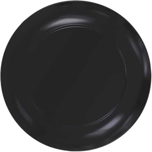 Тарелка обеденная Luminarc Apy Black круглая 25 см (X1942) - Фото 1 Тарелка обеденная Luminarc Apy Black круглая 25 см (X1942) - изображение 1