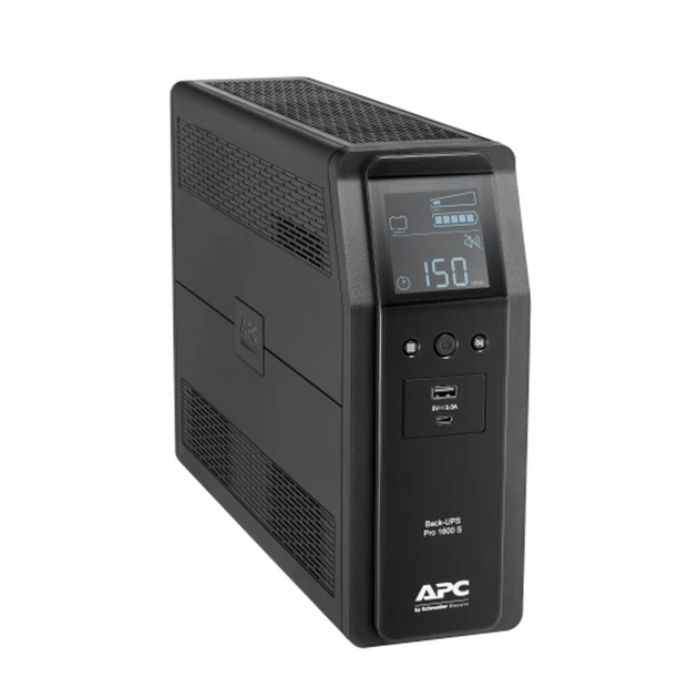 Джерело безперебійного живлення APC Back UPS Pro S 1600VA/720W, LCD, USB, 6+2 C13, (BR1600SI) - изображение 2
