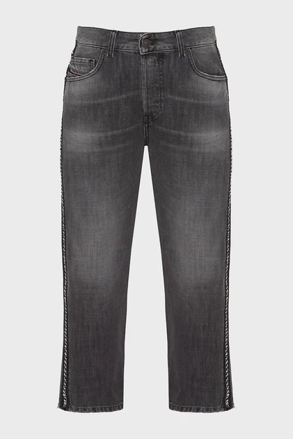 Жіночі чорні джинси D-ARYEL-SP1 L.30 TROUSERS Diesel 24-30 00SE6S 0096I - Фото 1 Жіночі чорні джинси D-ARYEL-SP1 L.30 TROUSERS Diesel 24-30 00SE6S 0096I - изображение 1