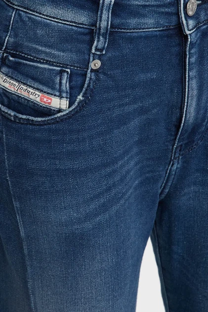Жіночі сині джинси D-FAYZA-T Sweat jeans Diesel 25 00SHKV 068AZ - изображение 3