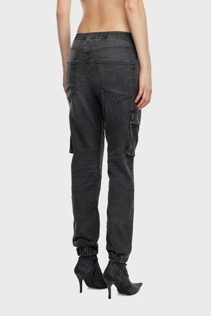 Жіночі чорні джинси 2051 D-URSY JOGG Sweat jeans Diesel 31 A11869 09J75 - изображение 3
