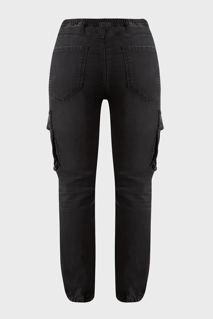 Жіночі чорні джинси 2051 D-URSY JOGG Sweat jeans Diesel 31 A11869 09J75 - изображение 6