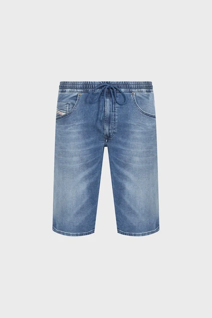 Чоловічі сині джинсові шорти 2033 D-KROOLEY-SHORT JOGG CALZONCINI Diesel 30 A12717 068HY - изображение 4