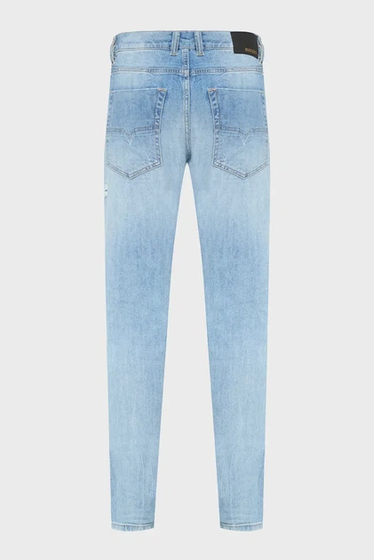 Чоловічі блакитні джинси TEPPHAR-X L.30 TROUSERS Diesel 30 00SWIC 0095V - Фото 2 Чоловічі блакитні джинси TEPPHAR-X L.30 TROUSERS Diesel 30 00SWIC 0095V - зображення 2