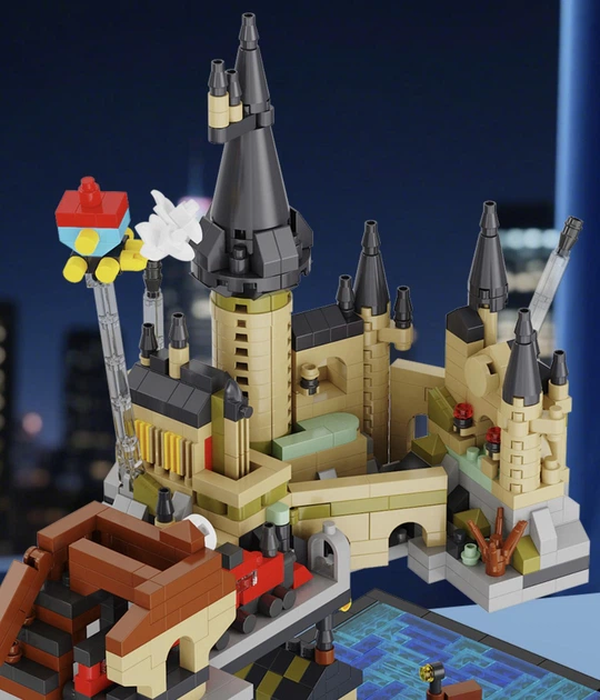 ЛЕГО конструктор Гарри Поттер Магический замок 1256 деталей LEGO подарок Harry Potter Замок Хогвартс - изображение 7
