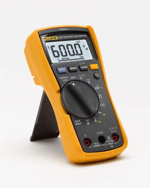 Цифровой мультиметр Fluke 117 Желтый - Фото 2 Цифровой мультиметр Fluke 117 Желтый - изображение 2