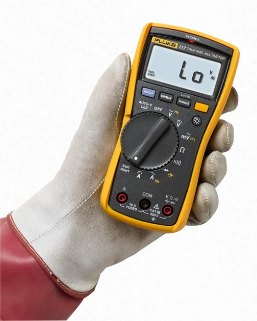 Цифровой мультиметр Fluke 117 Желтый - Фото 3 Цифровой мультиметр Fluke 117 Желтый - изображение 3